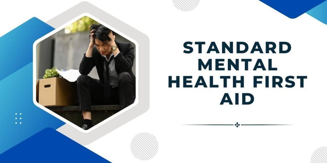 Standard Mental Health First Aid Course is an evidence-based course that teaches you how to identify, understand and respond to signs of mental health issues